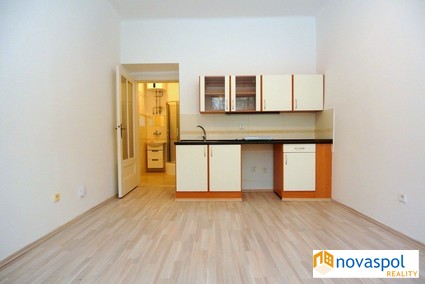 Od dubna: 1+kk, 20 m2, U Nikolajky, Praha 5 Smíchov. - Fotka 6