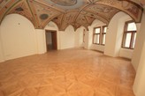 Galerie U Řečických, Vodičkova, Praha 1, reprezentativní prostory 170 m2, gotický dům, rekonstrukce