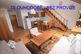 BEZ PROVIZE, pouze dlouhodobě: 3+kk, 75m2, kompletně zařízeno, klidná ulice u Národní třídy